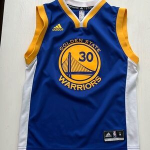 Boys M Adidas GS #30 Curry Vest
